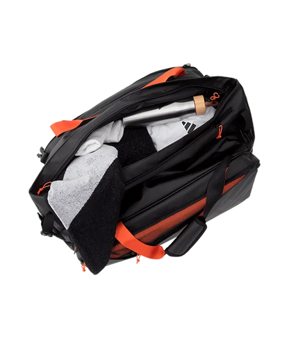 Padel Bag  Adidas Multigame Negro/Naranja 3.4 2025