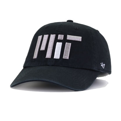 Massachusetts Institute of Technology Black 47 Brand Clean Up Dad Hat