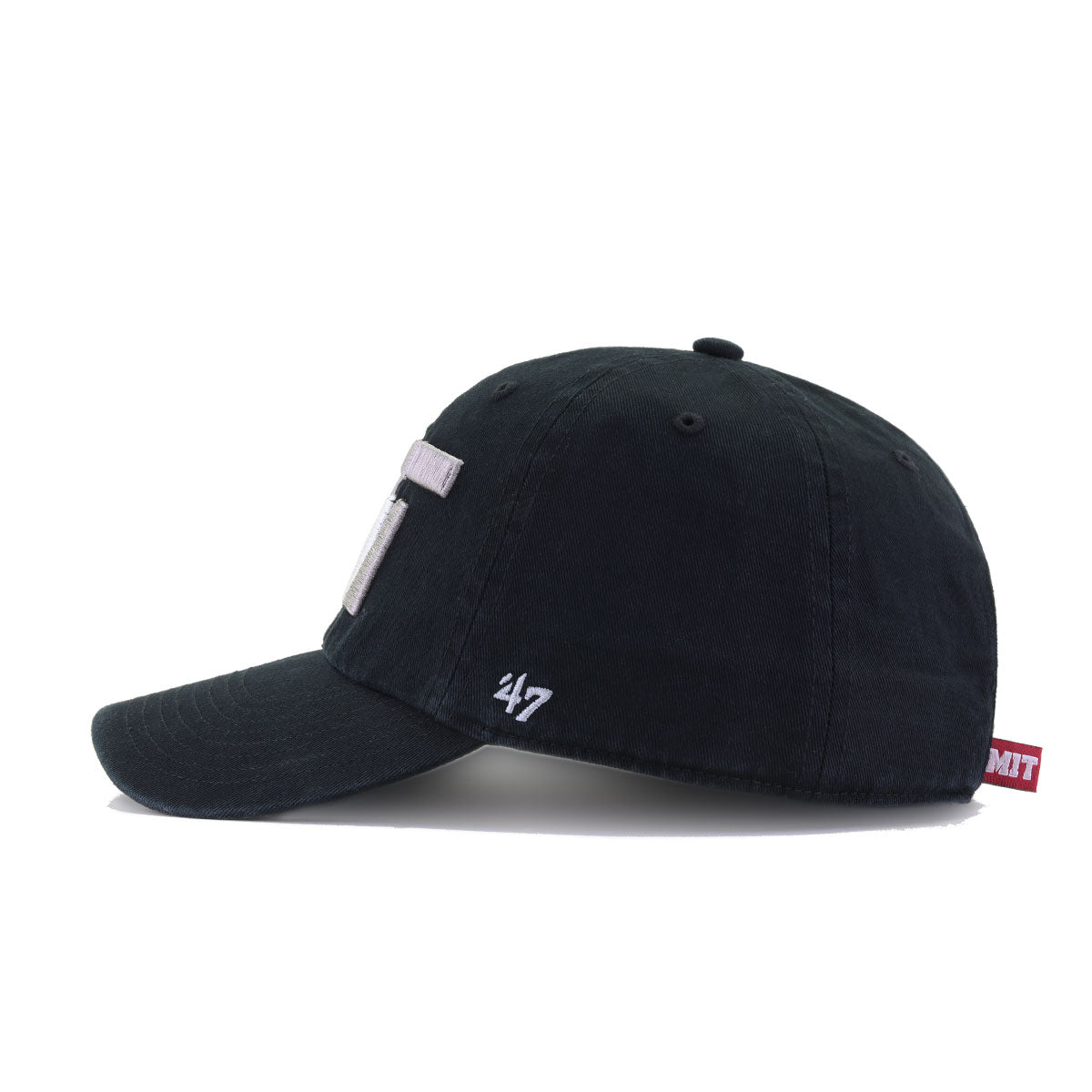 Massachusetts Institute of Technology Black 47 Brand Clean Up Dad Hat