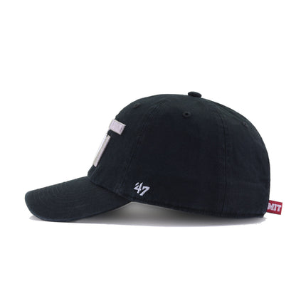 Massachusetts Institute of Technology Black 47 Brand Clean Up Dad Hat