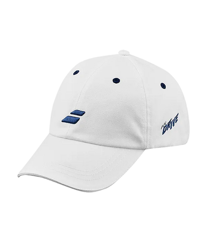 Cap Babolat Drive Cotton Blanco/Azul 2025