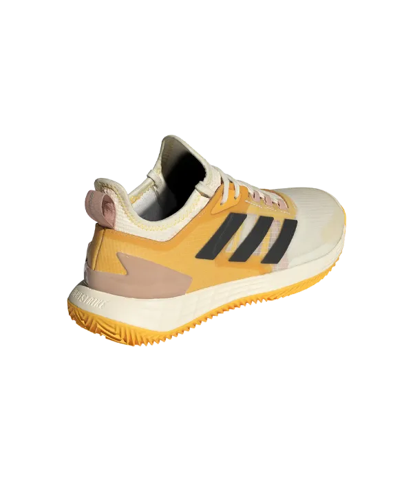 Padel Shoes Adidas adizero Ubersonic 4.1 CL Mujer Blanco/Naranja