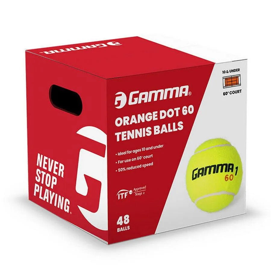 60 Orange Dot Tournament Ball 48pkTienda Tennis