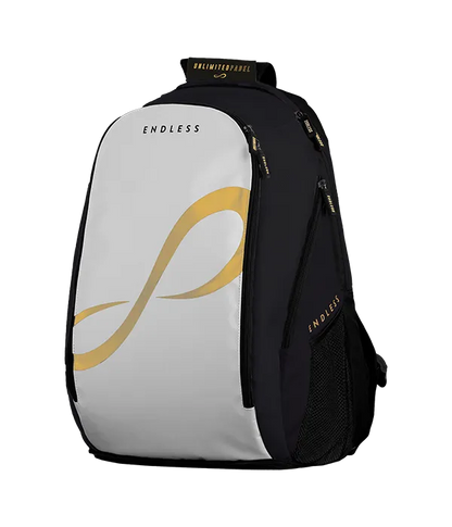 Backpack Endless Icon Blanco/Dorado