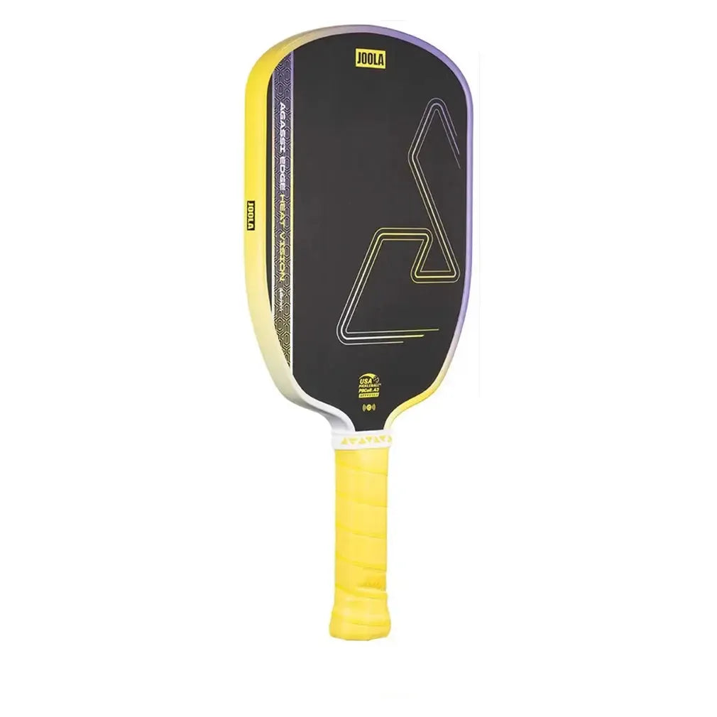 Agassi Edge Heat Vision 16mm Pickleball Paddle Gradient Yellow