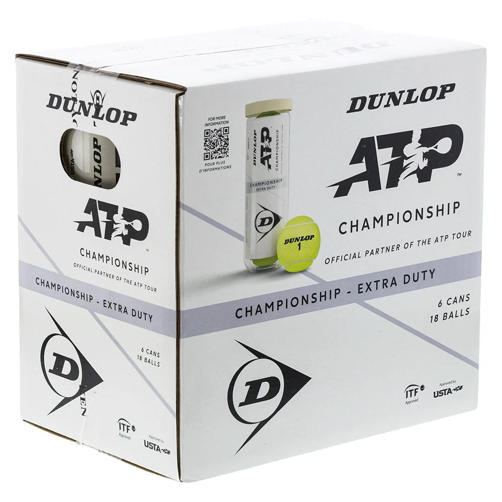 ATP Championship Extra Duty 6 Pack Tennis Balls