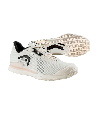Padel Shoes HEAD Sprint Pro 3.5 Clay Chalk White/Black
