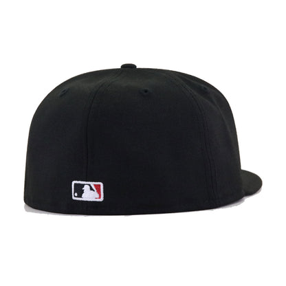 New York Mets Black Rose New Era 59Fifty Fitted