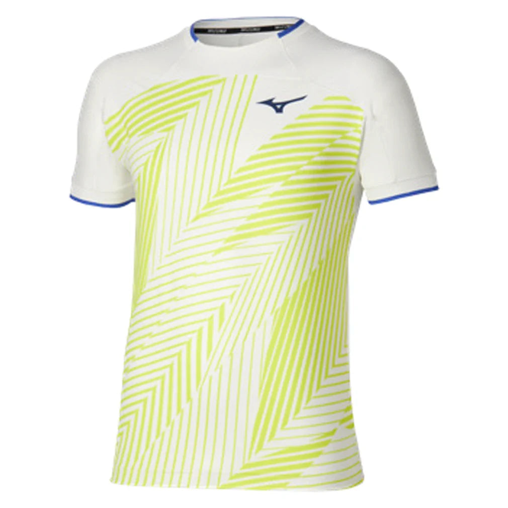 Men's Shadow Graphic Tennis Tee-Apparel-Mizuno-650025-0030-Tennis Express