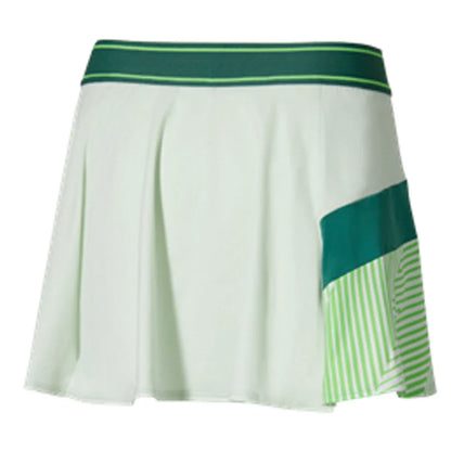 Women's Printed Flying Tennis Skort Phantom Green