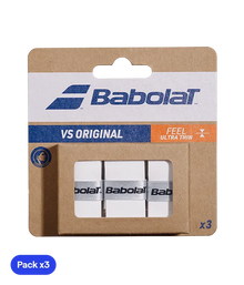 Overgrips Babolat VS Original Liso White (Pack x3)