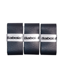 Overgrips Babolat VS Original Liso Negro/Azul (Pack x3)