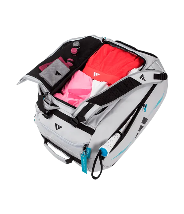 Padel Bag  Adidas Protour Blanco/Azul Martita Ortega 3.4 2025