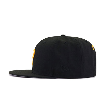Pittsburgh Pirates Black New Era 9Fifty Snapback