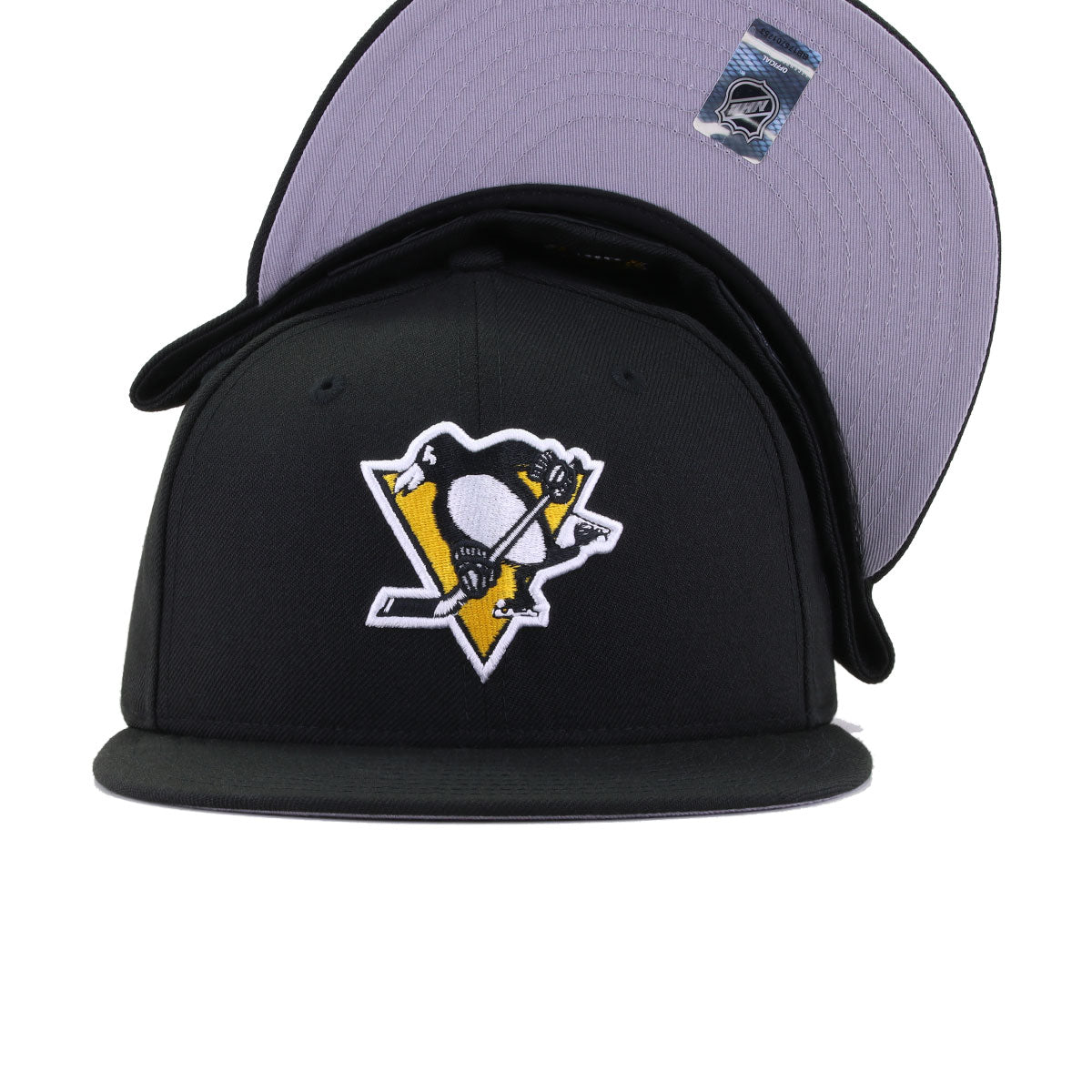 Pittsburgh Penguins Black New Era 59Fifty Fitted