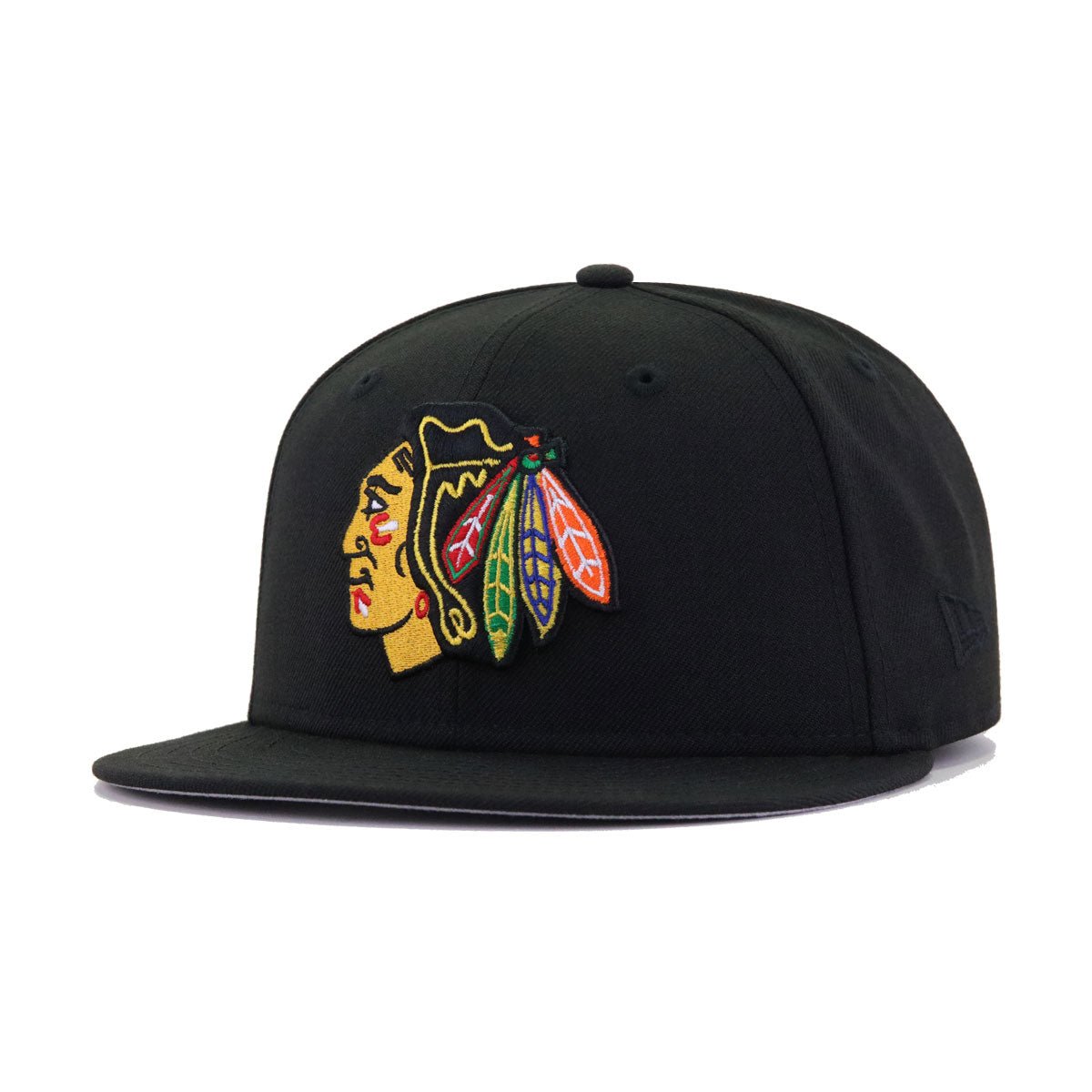 Chicago Blackhawks Black New Era 59Fifty Fitted