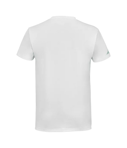 Camiseta Babolat Padel Algodón Tee Blanco