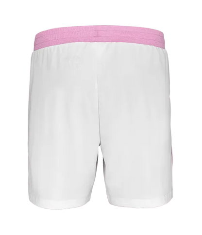 Pantalón Babolat Juan Lebrón Blanco/Rosa 2025