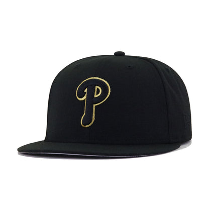 Philadelphia Phillies Black Metallic Gold 2026 All Star Game New Era 59Fifty Fitted