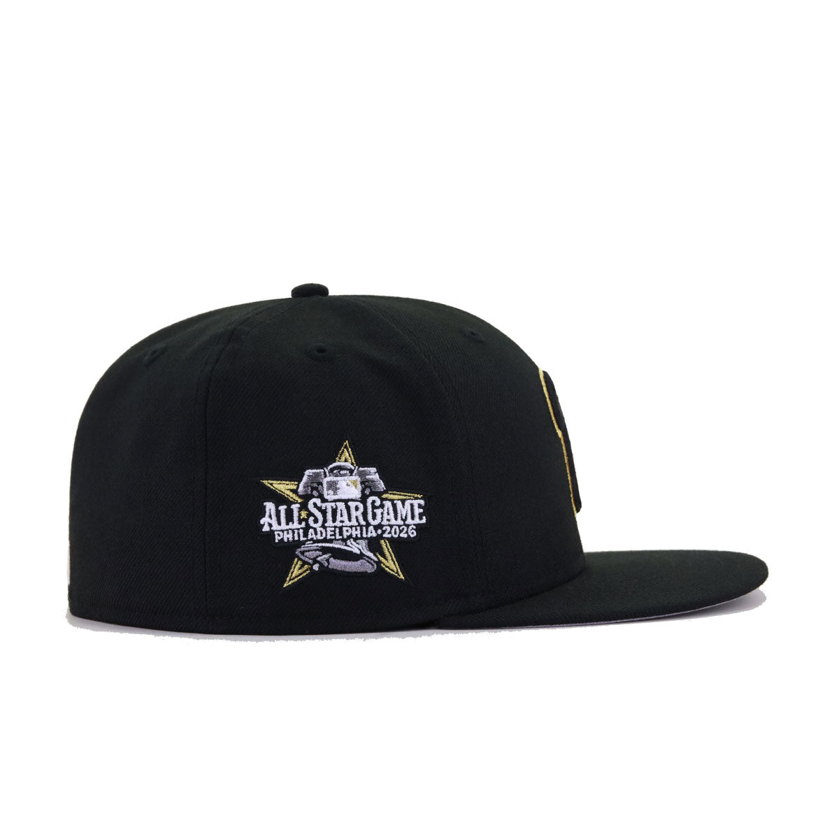 Philadelphia Phillies Black Metallic Gold 2026 All Star Game New Era 59Fifty Fitted