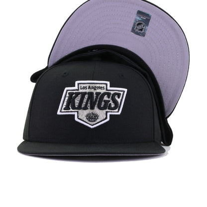 Los Angeles Kings Black New Era 59Fifty Fitted