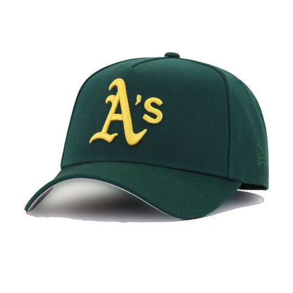 Oakland Athletics Dark Green New Era 9Forty A-Frame Snapback