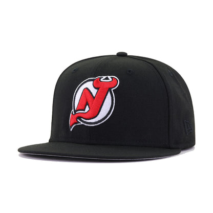 New Jersey Devils Black New Era 59Fifty Fitted