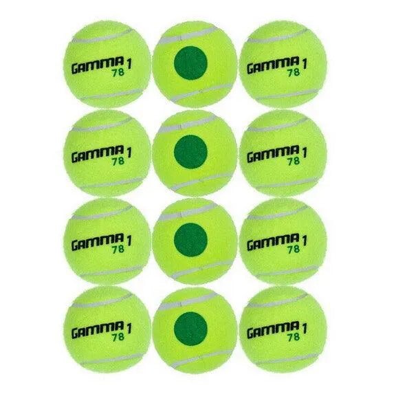 78 Green Dot Tournament Ball 12pkTienda Tennis