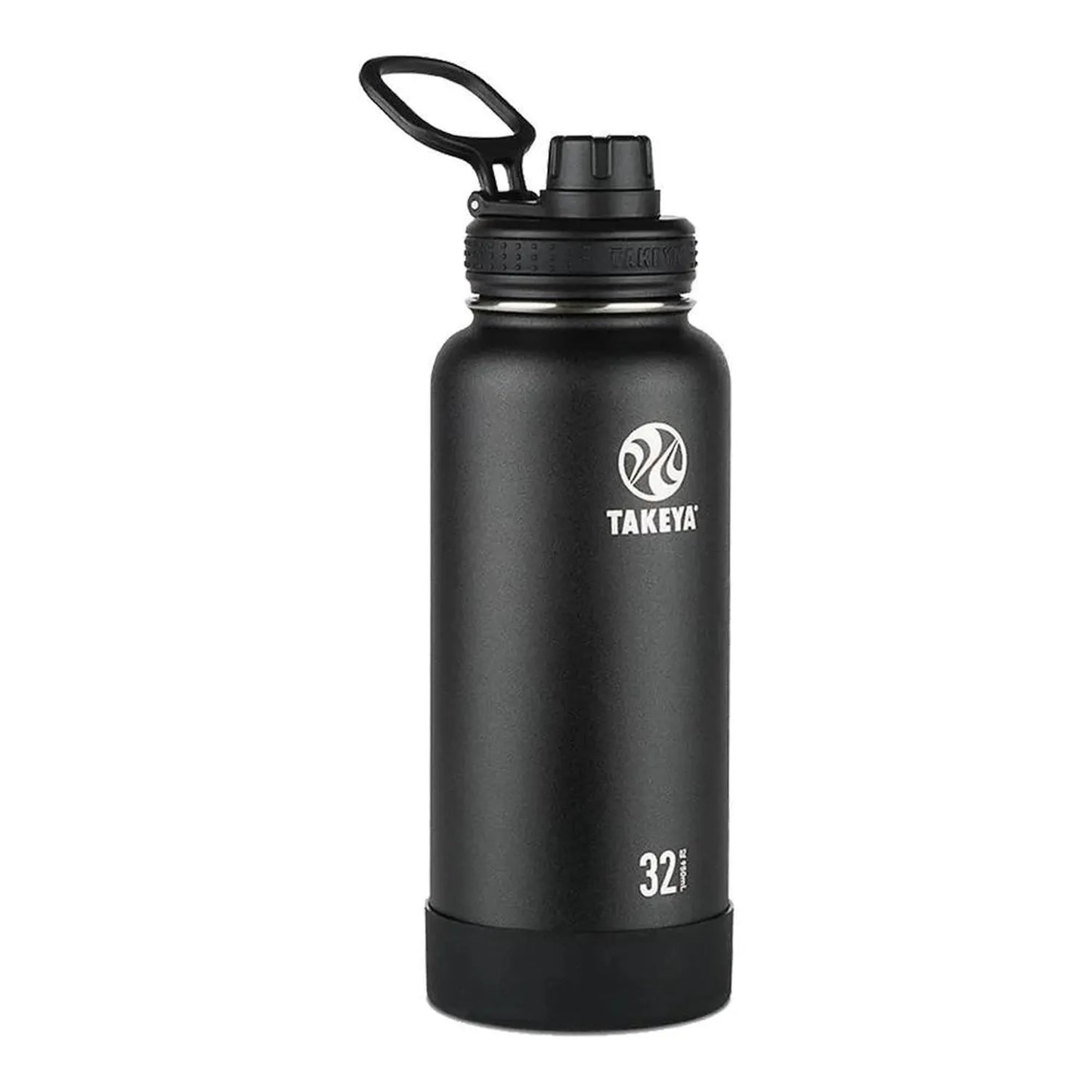 32 oz Actives Insulated Stainless Steel Bottle-Accessories-Takeya-78223-51020_ONYX-L-2-[Sku]-Tennis Express