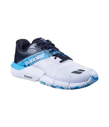 Padel Shoes Babolat Movea 2 White/Cyan Blue 2025