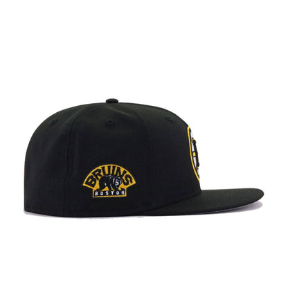 Boston Bruins Black New Era 59Fifty Fitted