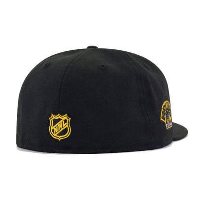 Boston Bruins Black New Era 59Fifty Fitted