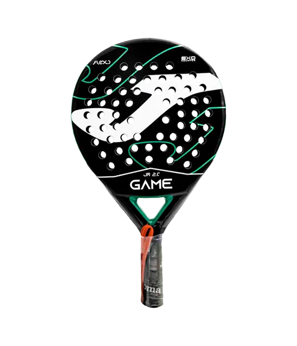 Joma Game Junior Negro/Verde 2025 Padel Racket