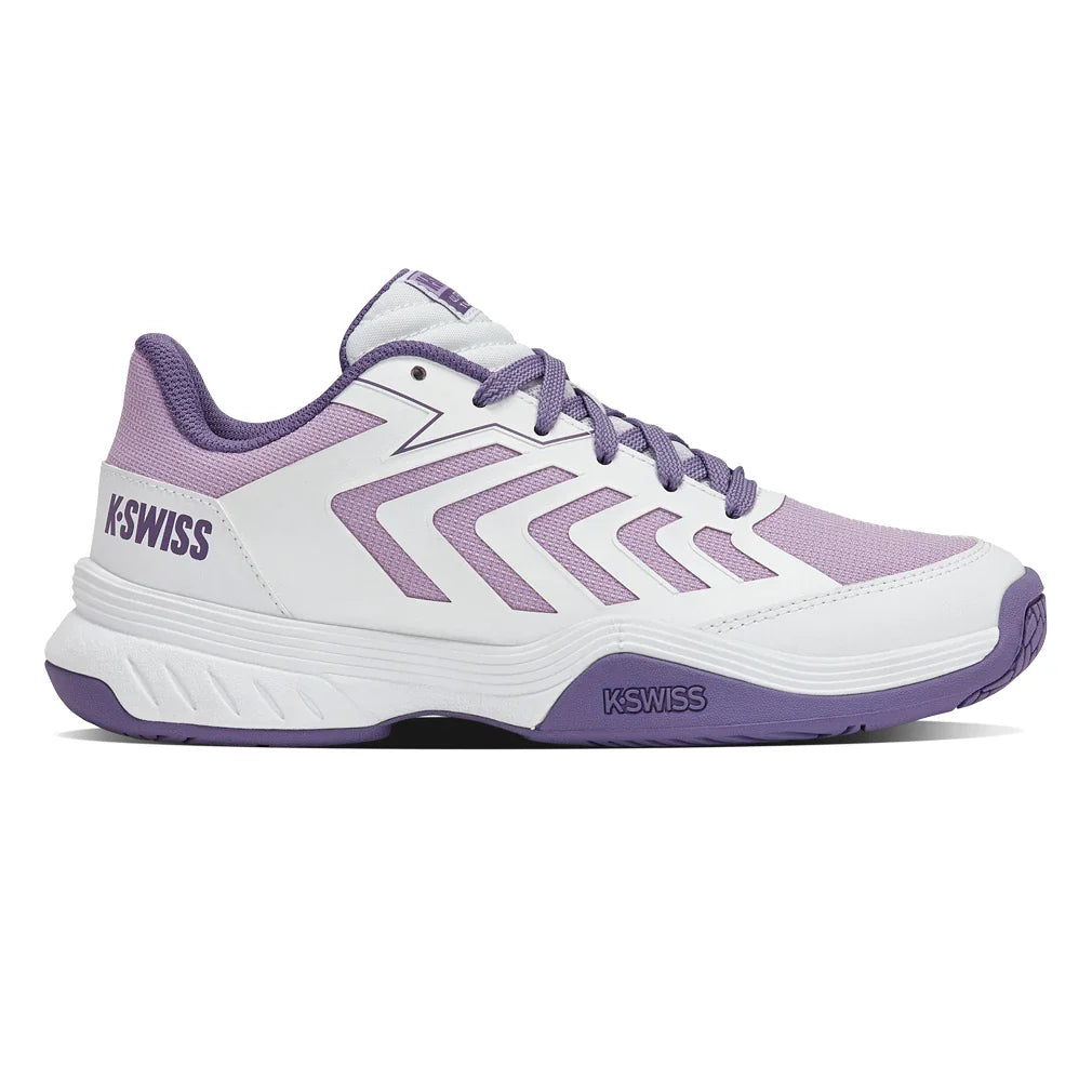 Juniors' Ultrashot Team 2 Tennis Shoes White and Purple Haze