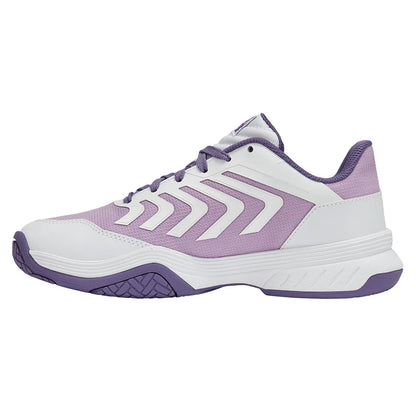 Juniors' Ultrashot Team 2 Tennis Shoes White and Purple Haze