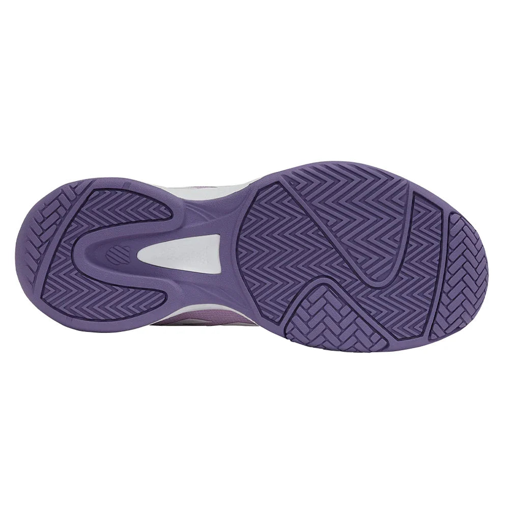 Juniors' Ultrashot Team 2 Tennis Shoes White and Purple Haze