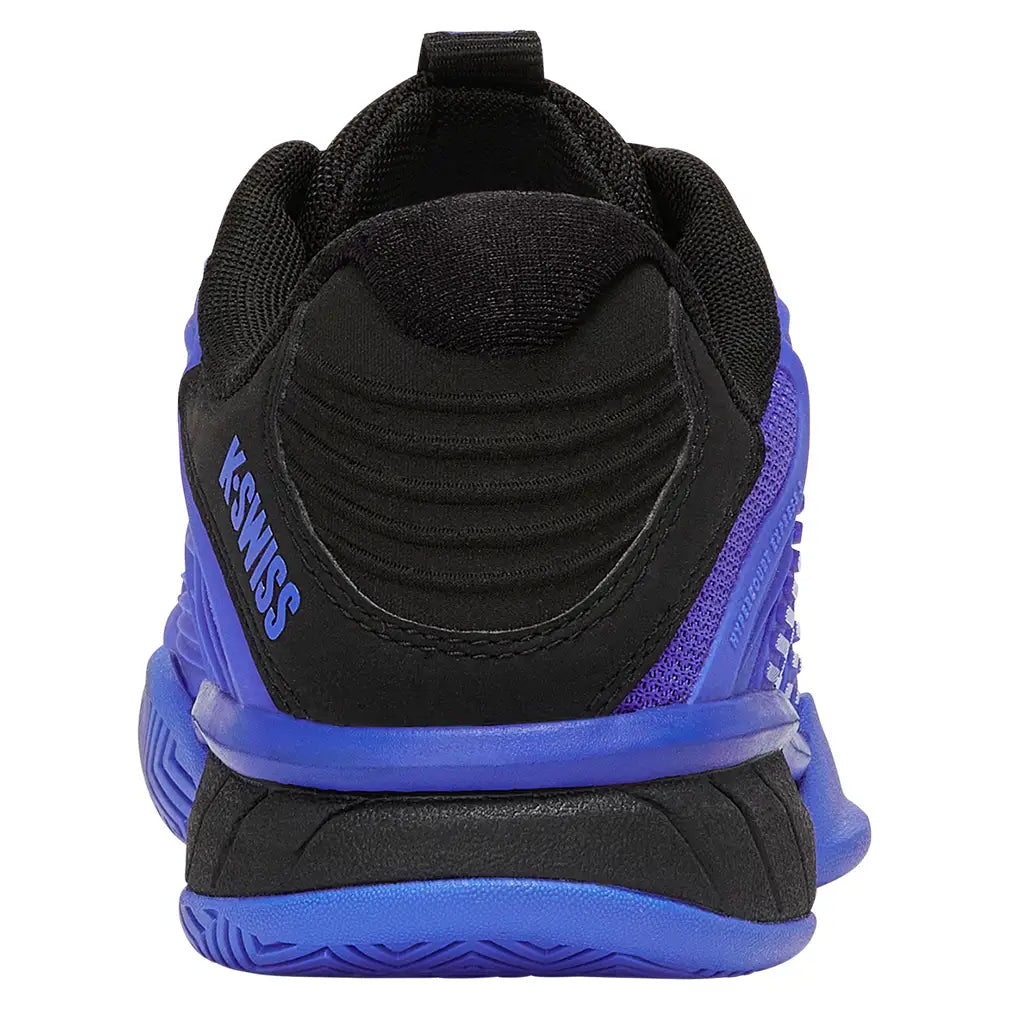 Juniors' Hypercourt Express 3 Tennis Shoes Dazzling Blue and Black