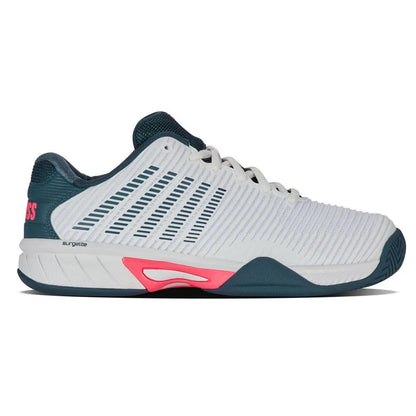 Juniors' Hypercourt Express 2 Tennis Shoes White and Stargazer