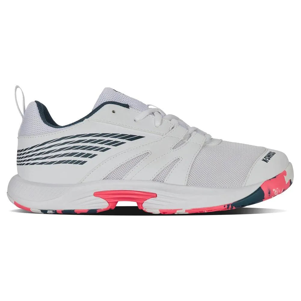 Juniors' SpeedTrac Tennis Shoes White and Stargazer