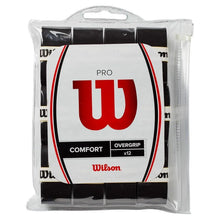 Pro Overgrip Tennis Grip 12 Pack Black-Accessories-Wilson-90610-DEFAULT-L-Tennis Express