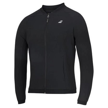 Women's Play Tennis Jacket-Apparel-Babolat-91366-2000_BLACK-L-Tennis Express