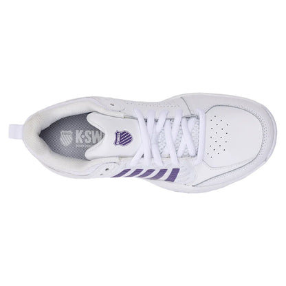 Women's Court Express 2 Tennis Shoes White and Purple Haze