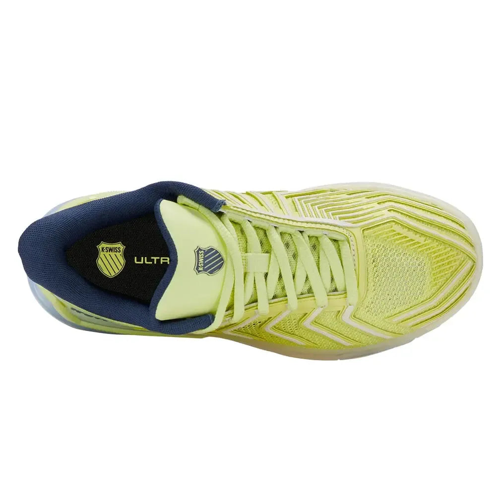 Women's Ultrashot 4 Tennis Shoes Luminary Green and Blanc de Blanc