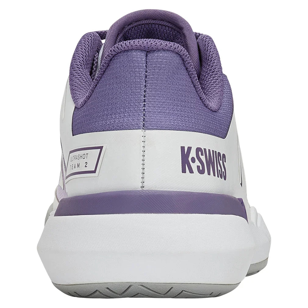 Women's Ultrashot Team 2 Tennis Shoes White and Purple Haze