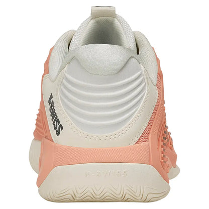 Women's Hypercourt Express 3 Tennis Shoes Egret and Peach Parfait