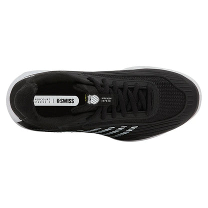 Women's Hypercourt Express 3 D Width Tennis Shoes Black and White