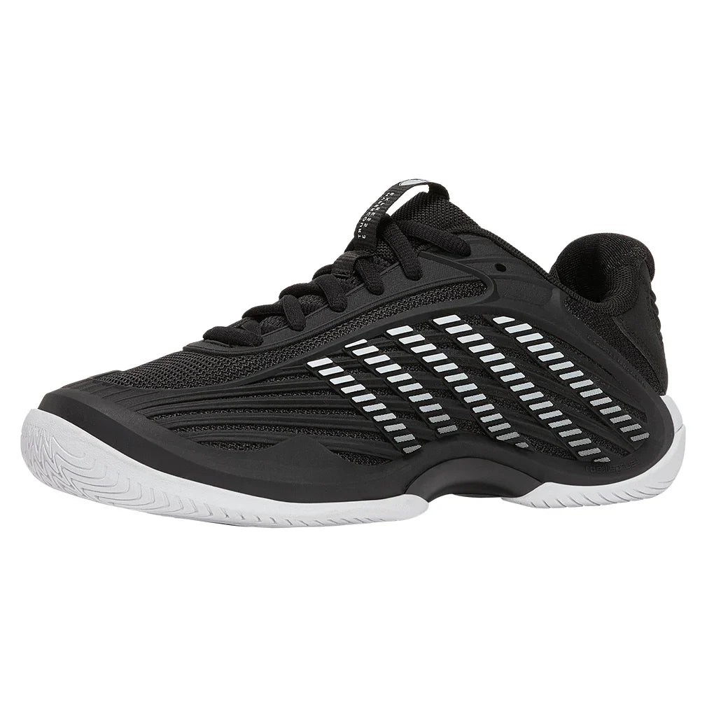 Women's Hypercourt Express 3 D Width Tennis Shoes Black and White-Footwear-K-Swiss-94606-002-x-673265Tennis Express
