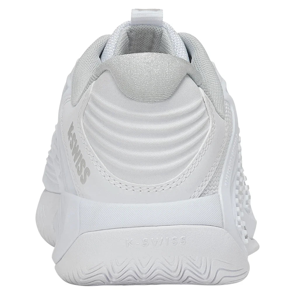 Women's Hypercourt Express 3 D Width Tennis Shoes White and Dawn Blue