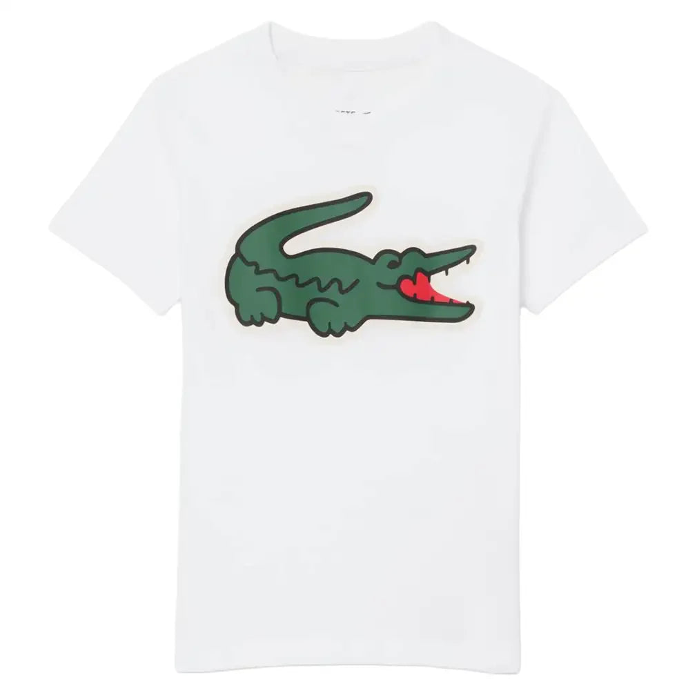 Boys' Ultra Dry Sport Tennis Tee-Apparel-Lacoste-947234-W8L-1-Tennis Express