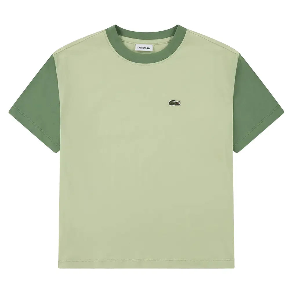 Boys' Colorblock Tennis Tee-Apparel-Lacoste-947470-UYB-1-Tennis Express